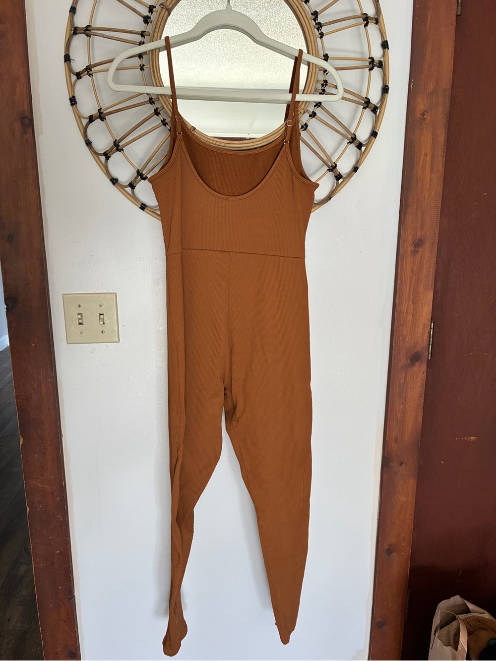 wild fable Ribbed Tank Top in Rust